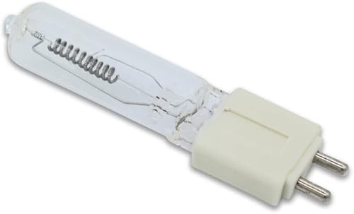 Miniatura 2 de Bombilla halógena 575 para American DJ B557, FS-1000, Opti-PAR, ZB-HX600 - Lámpara FLK de 575 W con bombilla halógena mediana G9.5 de 2 pines - T6 -