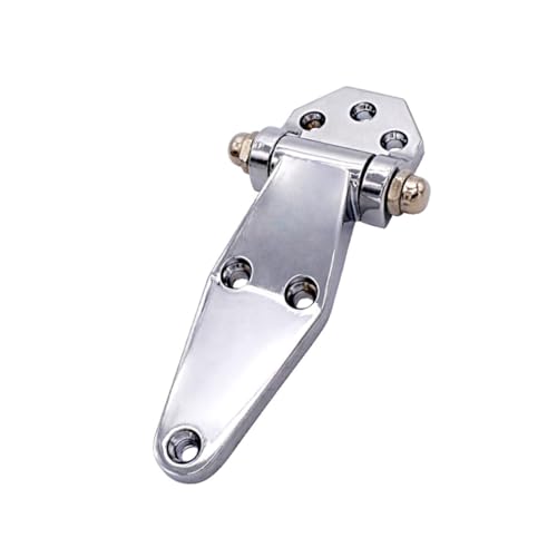 GALPADA Charnière Industrielle En t En Acier Robuste Non Spécifiée Pour Armoire Électrique Et Boîtier Industriel, Usage Industriel Et Automatisation, Couleur Argentée, Installation Standard