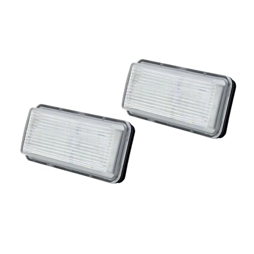Luz de matrícula LED blanca Lexus LX570 GX470 lámpara trasera de recambio anti-error CANBUS