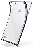PREMIUM HANDYSCHUTZ: Die Schutzhülle aus Silikon und TPU ist besonders robust und gleichzeitig edel. Das stabile Handycase ist hinten transparent und verfügt rundum über farbig glänzende Ränder.
