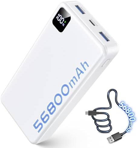 Portable Charger Power Bank, 56800mAh Battery Pack, 22.5W Fast Ch...