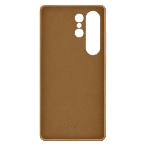 Image of SAMSUNG Galaxy S25 Ultra Kindsuit Phone Case, Protective Cover, Stylish Design, Durable, Soft Inner Lining, US Version, EF-VS938PFEGUS, Camel