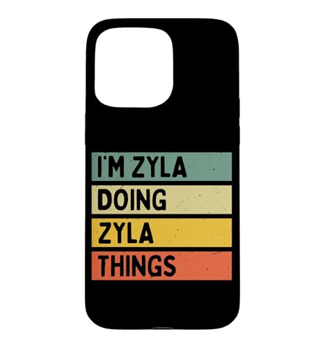 I'm Zyla Doing Zyla Things �ʔ������� �X�}�z�P�[�X iPhone 15 Pro Max �p
