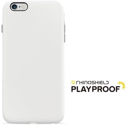 iPhone 6s Case, RhinoShield [PlayProof] Heavy Duty Shock Absorbent [High Durability] Scratch Resistant. Ultra Thin 11ft Drop Protection Rugged Cover for Apple iPhone 6 / 6s [White]