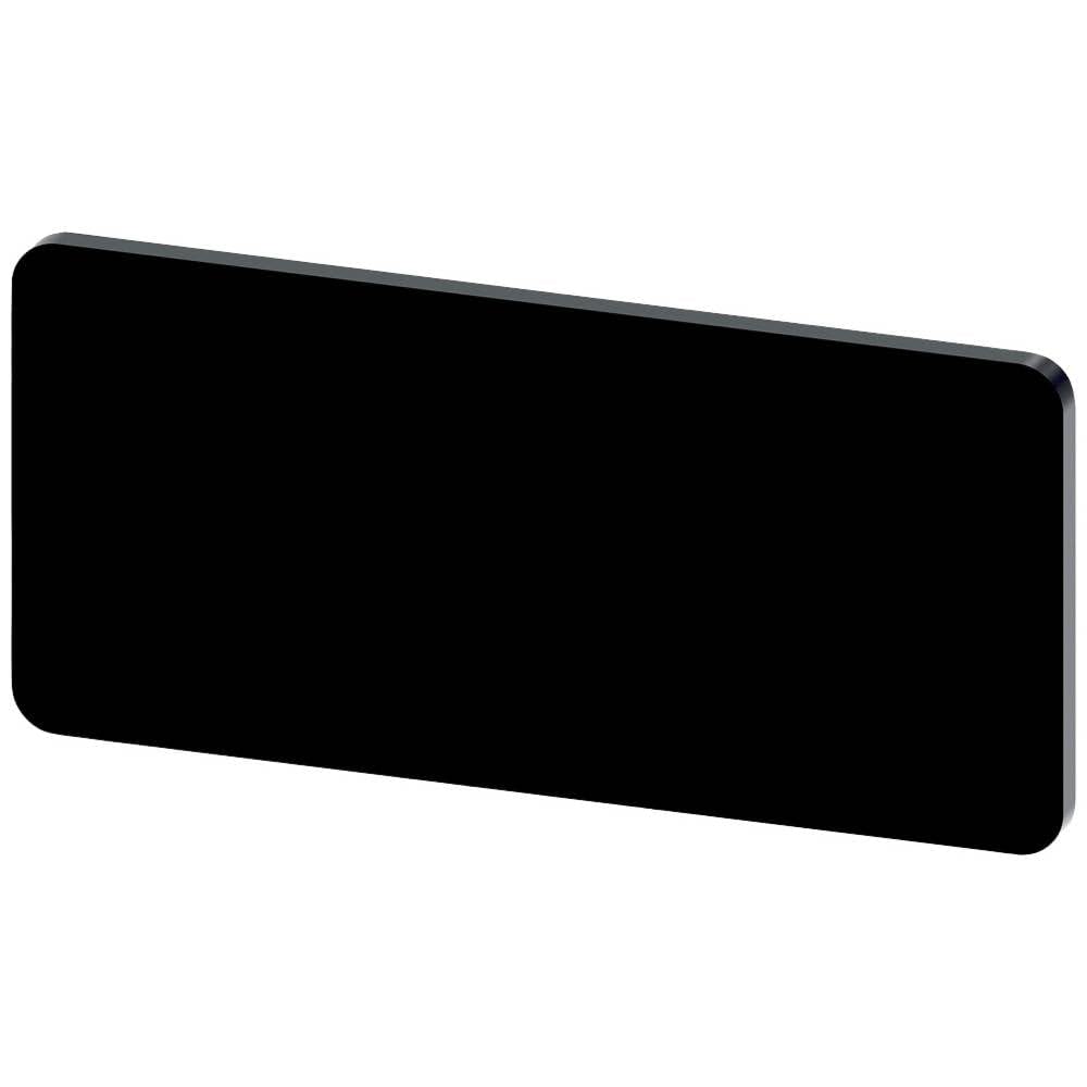 Plaquette Siemens Sirius ATC 12,5x27mm - Marquage noir et blanc