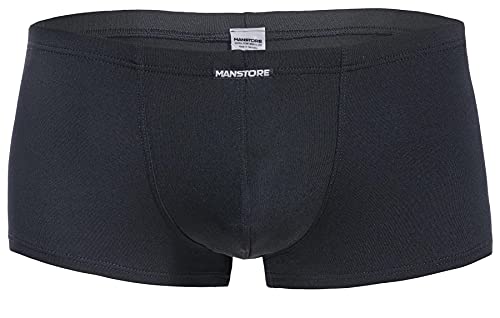 MANstore Homme Micro Pants Boxeur ajusté, Black, Small