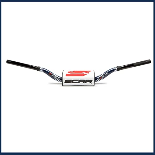 Guidon SCAR O2 28mm pour modifier la position de pilotage sur mini moto cross