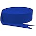 Amscan Jumbo Roll Party Crepe Streamer | Bright Royal Blue | 500' | Party Decor - 18205.105