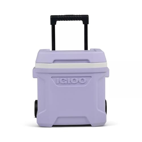 Image of Igloos Cooler Hard-Sided Ice Chest, Insulated Portable Cooler, Heavy-Duty, Leak-Resistant Lid, Lightweight Ergonomic Handle