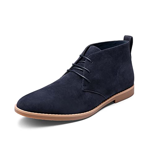 Bruno Marc Botas de Moda Hombre Chukka Basic Azul SBBO2217M-E Talla 46 (EUR) Cover