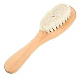 FELTECHELECTR Laundry Stain Brush Goat Hair Bristle Soft Cleaning Tool for Delicate Fabrics