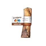 Jack&Pup Marrow Bones for Dogs, Long Lasting Dog Bones for Large Dogs, 6' Marrow Bone, Natural Beef Bone (1 Pack)