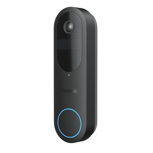 REOLINK Battery Video Doorbell (2nd Gen) 2K Wireless&Wired Outdoor Camera