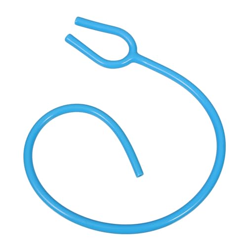 SHINEOFI Tubo Flexible para Estetoscopio en PVC, 2 Piezas Azul, Compatible Fonendoscopios Estándar, Adecuado para Personal Sanitario