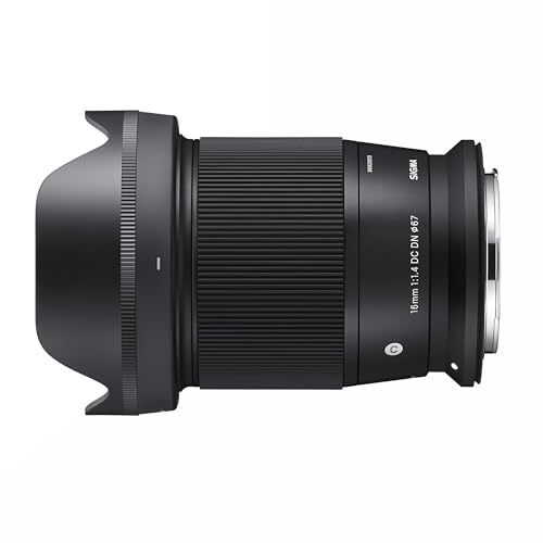 Image of Sigma 16mm f /1.4 DC DN Contemporary Lens for Canon RF Mount