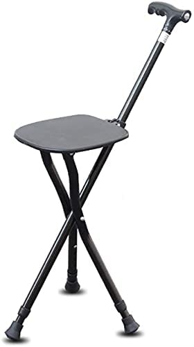 Canne de marche pour déambulateur avec lumière LED intégrée