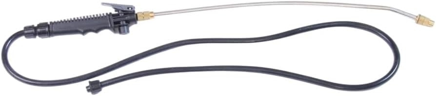 307479001 trigger/wand with hose - fits for Ryobi 18 volt chemical sprayers P2800 P2810 P2803 - chemical sprayers trigger/wand with hose, Material: Metal, Power Source: 110 Volt, Color: Black