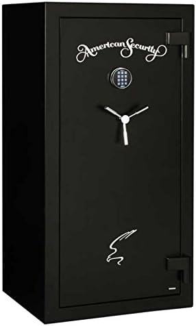 American Security AMSEC Fire Rated Gun Safe with Electronic E5 Lock, Black