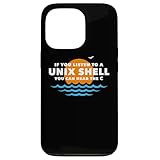 Unix Shell - Computer Science Programming Geek Nerd スマホケース iPhone 13 Pro 用