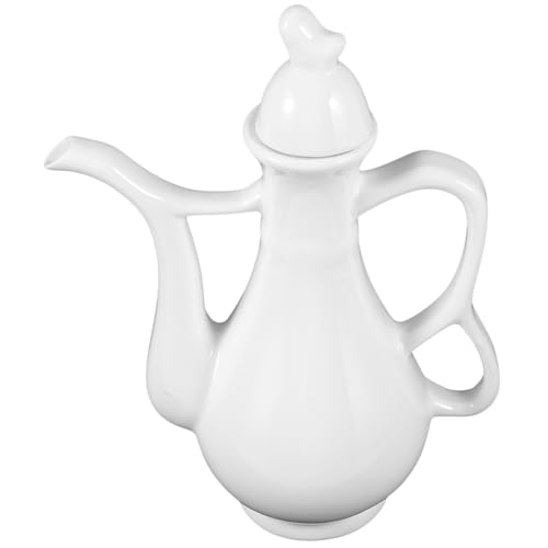 TIDTALEO Jarra De Vino Cerámica Contenedor Antiguo De Estilo Chino Práctico Para Casa Oficina y Eventos Decoración Elegante y Duradera