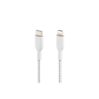 Belkin Cavo intrecciato da USB-C a Lightning (Cavo di ricarica rapida per iPhone 14)