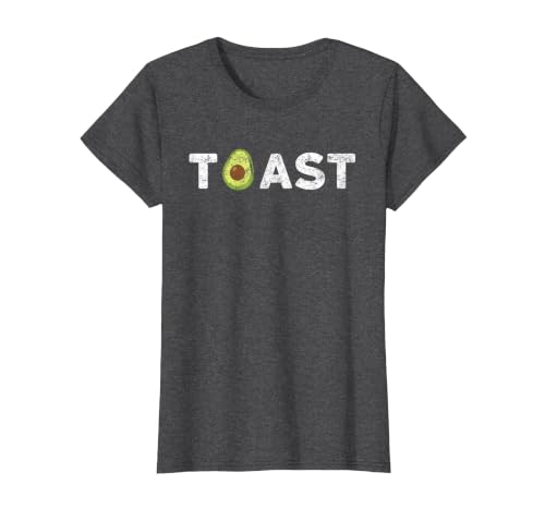 Avocado Toast T-Shirt, Women, Dark Heather Grey, 3X-Large