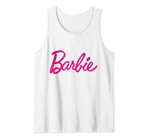 Barbie T-Shirt, Official Barbie Logo, Multiple Colours Tank Top