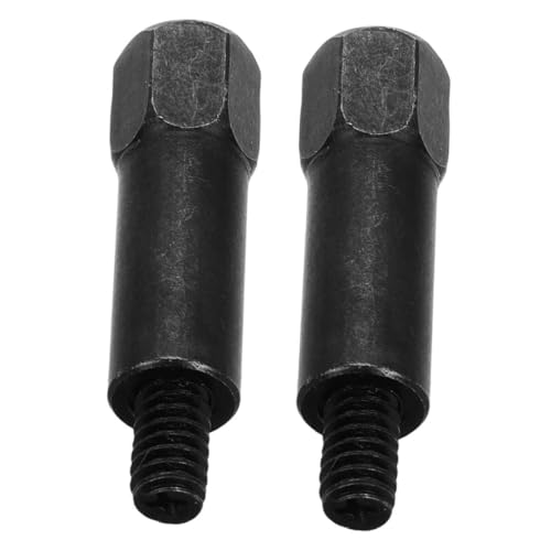 Generic 2pcs Valve Cover Bolts Valve Stem Nuts Valve Tool Engine Bolt Seals Mount Valve Iron Black