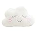 Nunubee Cloud-förmige zierkissen mit füllung Spielzeug deko Kissen Kurze Plüsch Baumwolle PP Baumwolle Wohnzimmer Sofa Office dekorative babyzimmer deko, 50 * 30cm
