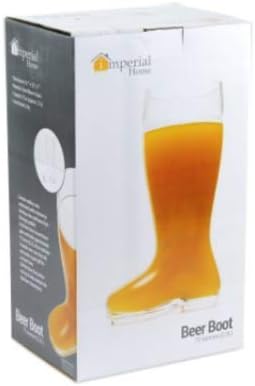 High-Quality Oktoberfest Style Glass Beer Boot/Das Boot - Octoberfest Glass Beer Mug - 2 Liter - Unique Glass Beer Boot/Das Boot for Drinking - Premium Oktoberfest Beer Glass Mug