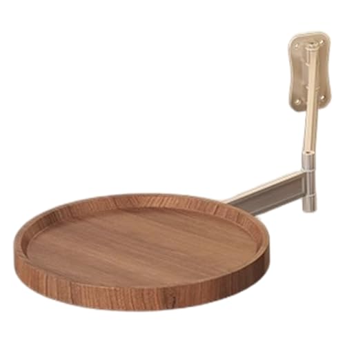 Table pliante murale en bois marron table rabattable pour salon - 2