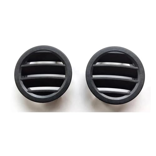 UTSKWD Panel de cubierta de rejilla de ventilación de aire acondicionado LHD, compatible con Mercedes Benz Clase C W204 C180 C200 C220 C230 C260 C300 C350(Black 2PCS)
