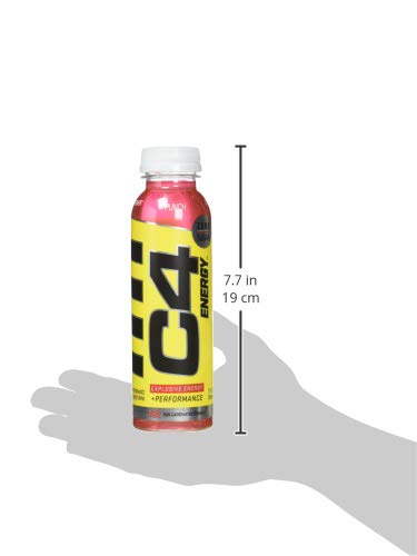 C4 Energy Non-Carbonated Zero Sugar Energy Drink, Pre Workout Drink + Beta Alanine, Fruit Punch, 12 Fl Oz (Pack Of 12) #TOP4