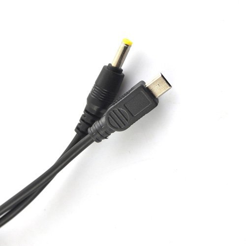 2In1 Usb Charger Power & Data Trabsfer Cable For Psp #TOP2