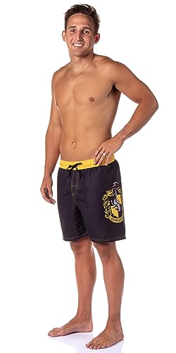 INTIMO The Wizarding World of Harry Potter Men's Hogwarts All Houses Swim Trunks2