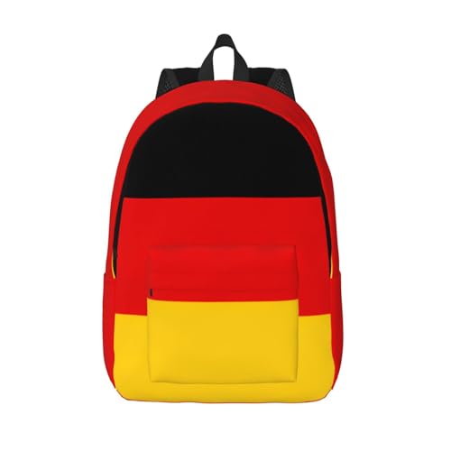 Sac à dos en toile drapeau allemand WURTON pour randonnée et travail