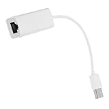 Adaptador ethernet USB 2.0: potente chip de red con junta conductora de calor, alta y sin retraso.