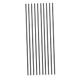 Kichvoe 10pcs High Purity High Density Graphite Rods for Laboratory Electrolysis and Metalworking Carbon...