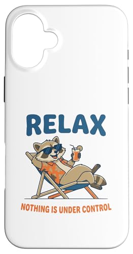 Relax Nothing Is Under Control �������D�� �X�}�z�P�[�X iPhone 16 Plus �p