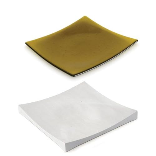 Bullseye 10.6'' Flat Slumper Glass Fusing Kiln Mold