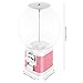 Candy Gumball Vending Machine, 1 Dollar Coin Twister Ball Dispenser, 500 Pieces 1.26 Inch Capsule Vending Machines Gumball Banks for Retail Store (Pink)