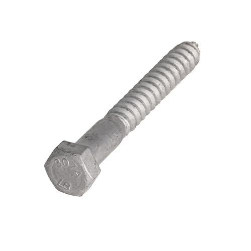 3/4" x 18" (10 Pack) Galvanized Lag Screw Pack Grade A - Hot Dip Galvanized for Exterior Use - by Fastener Depot, LLC