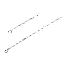 925 Sterling Silver Necklace Extenders 