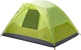 Mountain Summit Gear Campside 4-Person Dome Tent, Camping Tent, Camping Gear for The Outdoors, Backpacking Tents for Camping, 4-Person Capacity, (by Caddis Sports)