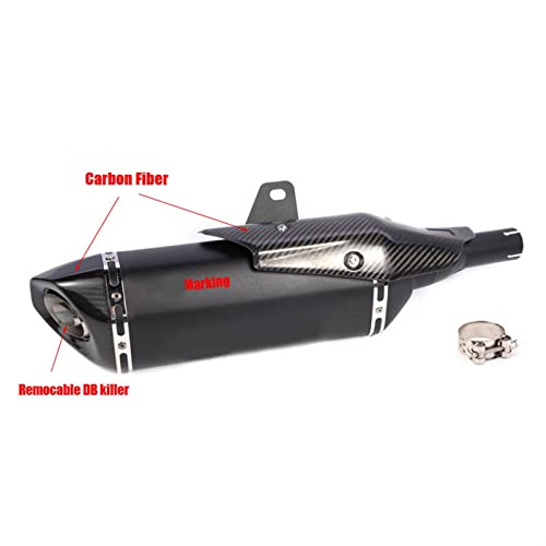 Silenciador X ADV 750 de fibra de carbono para rutas de aventura y viajes urbanos en moto