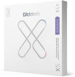 D'Addario Acoustic Guitar Strings, XS Phosphor Bronze Coated, XSAPB1152-3P, Custom Light Gauge 11-52, 6-String Set, Pack of 3