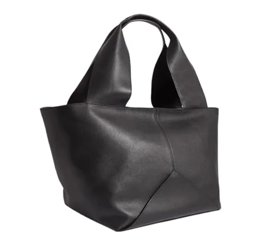 Sac seau en daim pour femme de grande capacité, un cabas à bandoulière polyvalent et tendance