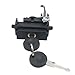 Rear Tailgate Trunk Boot Handle Lock 2 Keys Compatible with Golf-Mk3 For Polo #1H6827571E