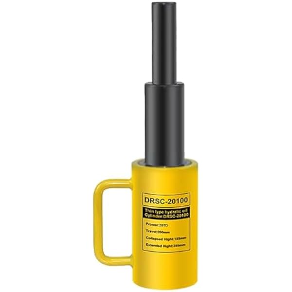 Przenośny podnośnik hydrauliczny, wielosekcyjny cylinder podnoszący o skoku 8 cali