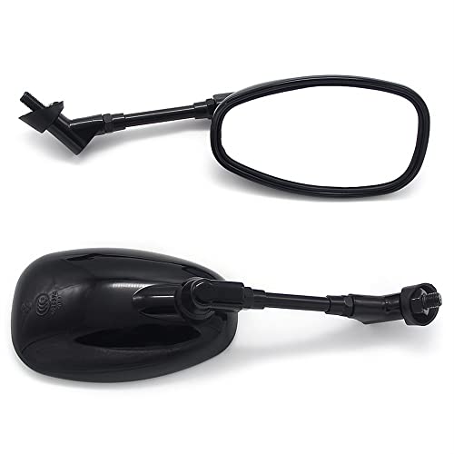Espejo Retrovisor Lateral de repuesto ABS negro para Yamaha XVS 4